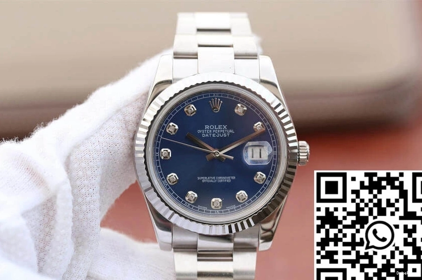 M126334-0015 Datejust Dial EW Rolex Blue Factory 0416